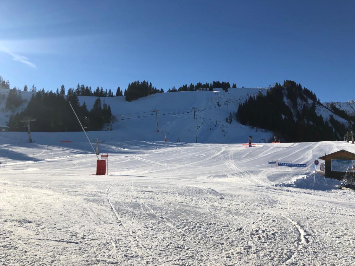 Studio 4 Personnes A 80M Des Pistes De Ski Saint-Jean-dʼAulps Eksteriør bilde